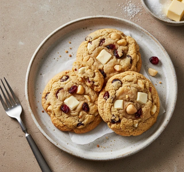 White Chocolate Cranberry Macadamia Nut Cookies by Kays2t