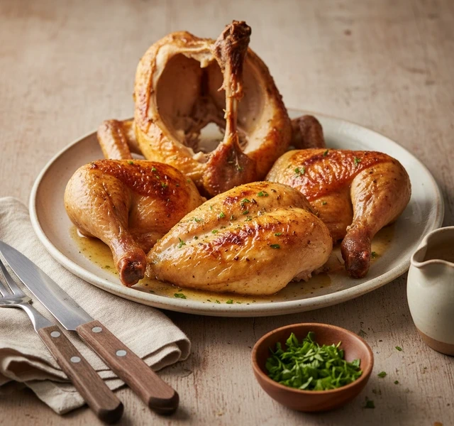 Chef's Method for Carving a Whole Chicken by Fowl Restaurant