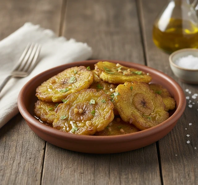 Tostones al Ajillo by Cicipalate