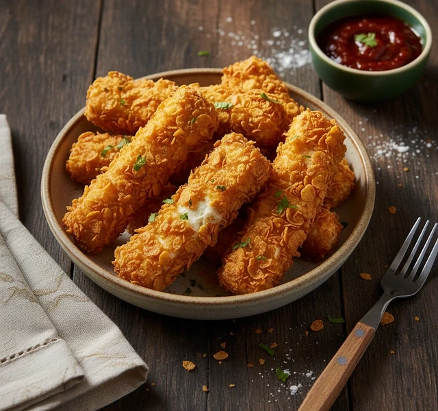 Crispy Paneer Kurkure by The Foodie Guy