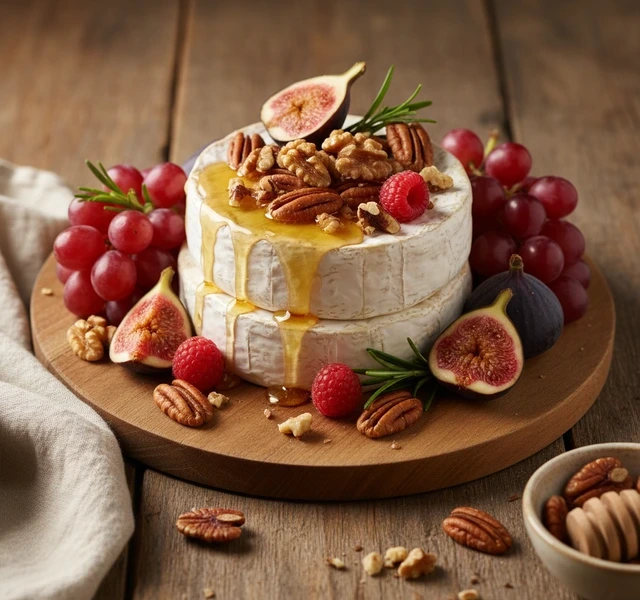 Layered Brie Cheesecake Board by Itsbrittwilliams