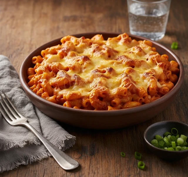 One-Pot Spicy Gochujang Mac and Cheese by Zach