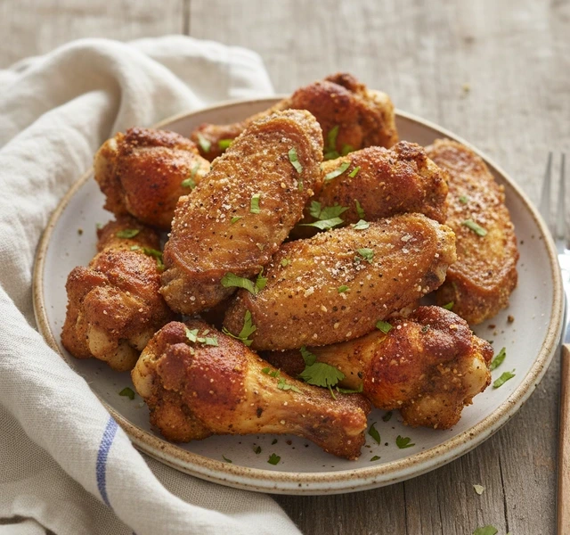 Crispy Baked Seasoned Chicken Wings by Drjai 17