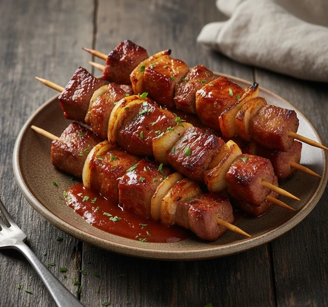 German Imbiss Schaschlik by Jizzelchenssoulfood