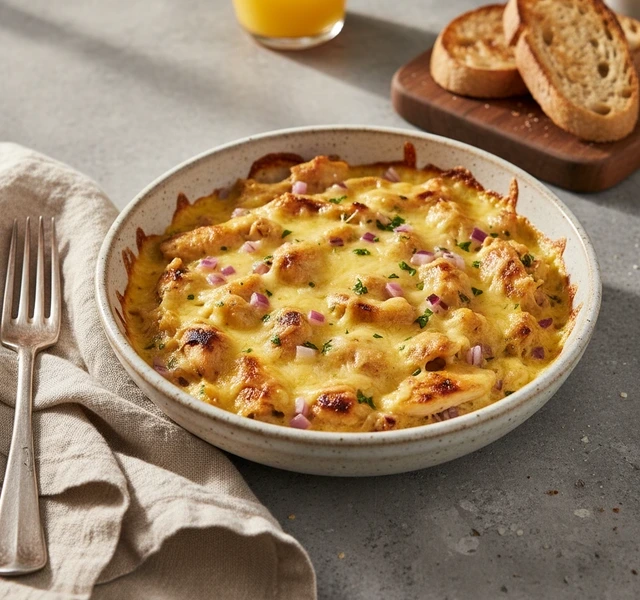 Chicken Melt Breakfast by Lucianamedina
