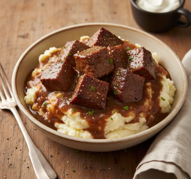 Crock Pot Beef Manhattan by Itsthatrecipeguy