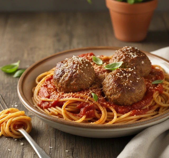 Classic Spaghetti and Meatballs by Thebritishcookingguy