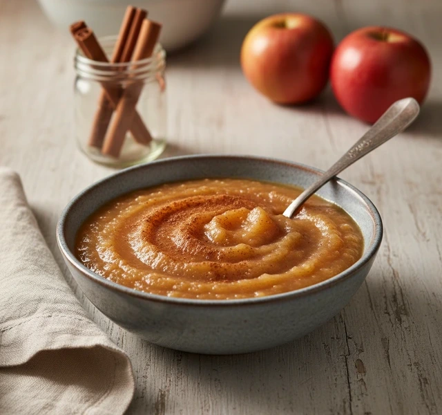 Homemade Cinnamon Applesauce by Katie Winter Richardson Vegan Recipes