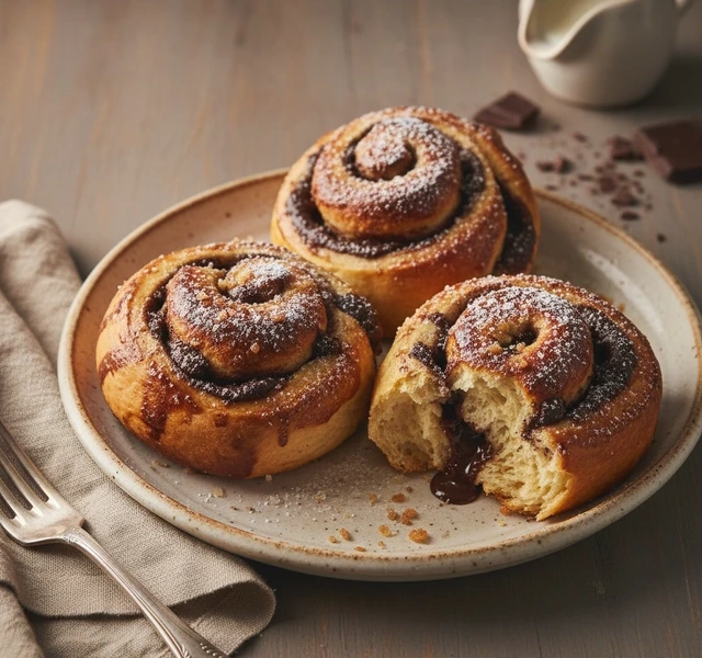 Nanny's Chocolate Rolls by Thebergerfeed