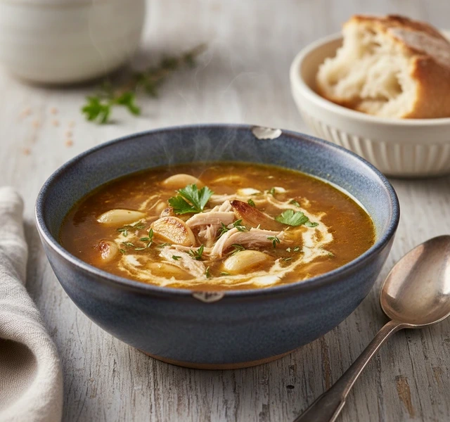 Insancıl Garlic Soup by Razorskitchen