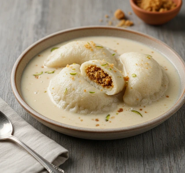 Bengali Dudh Puli by Cookwith Su