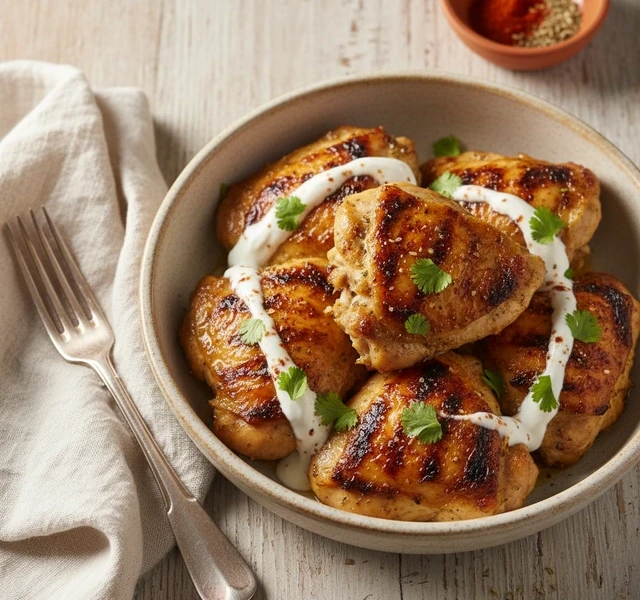 Moroccan Grilled Chicken by Hayedehkitchen