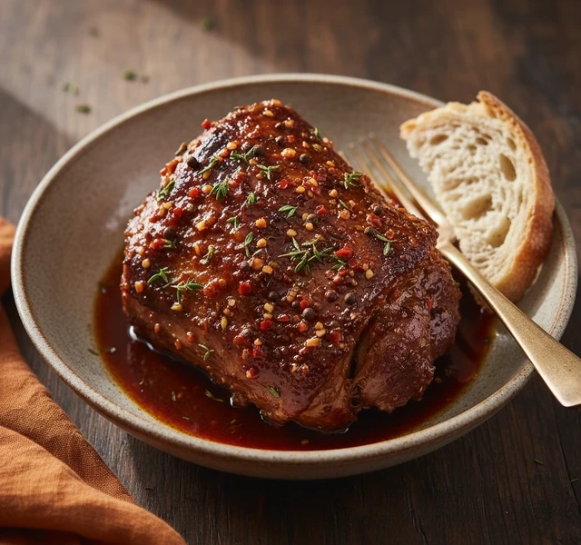 Jerk Spiced Lamb Shoulder by Nathan
