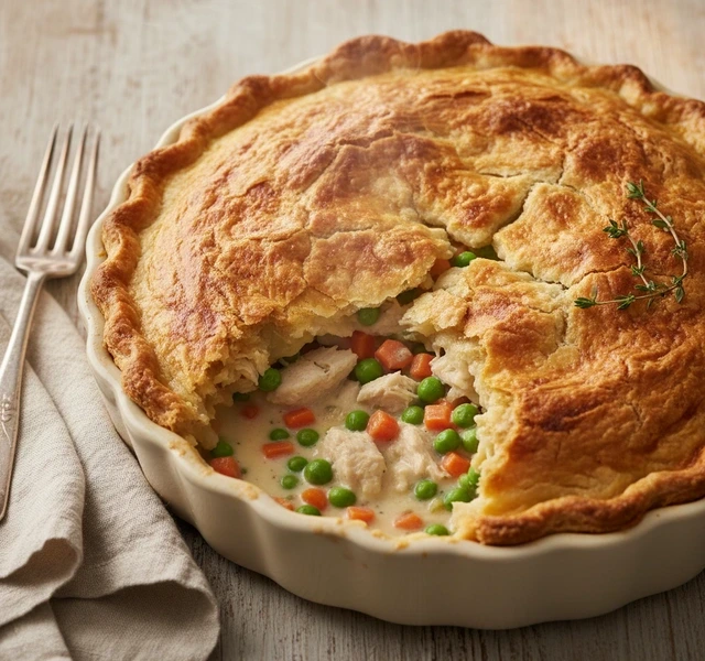 Classic Chicken Pot Pie by Thebritishcookingguy