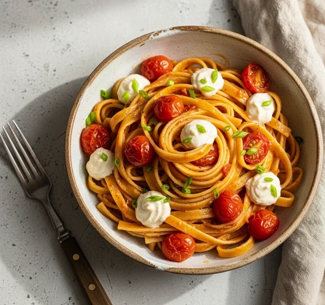Marry Me Gochujang Tagliatelle by Welleasy