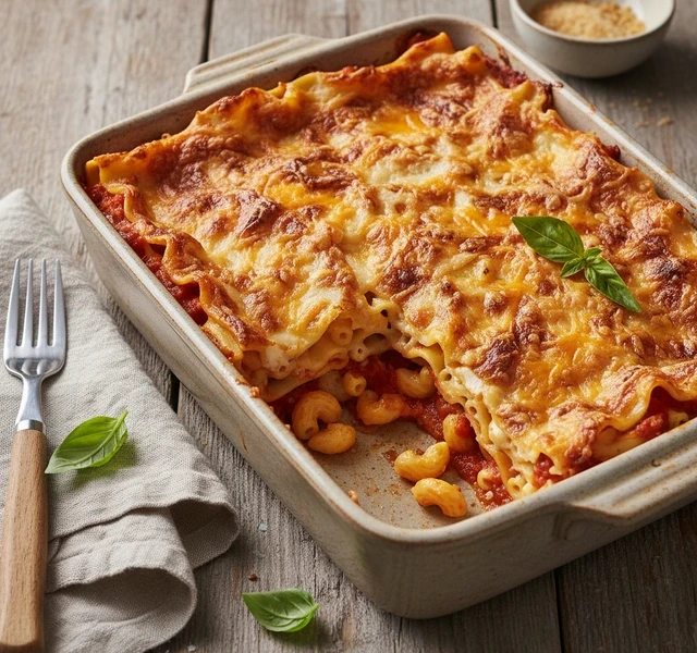 Mac and Cheese Lasagna by Reemaislam