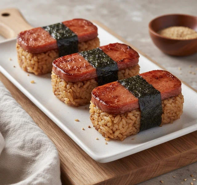 Classic Spam Musubi by Erinscozykitchen