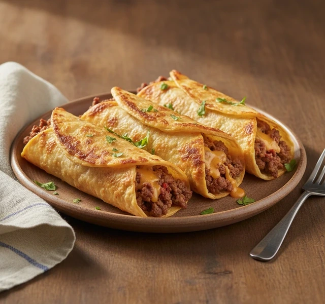 Taco Bell Style Crispy Tacos by Gidsgids