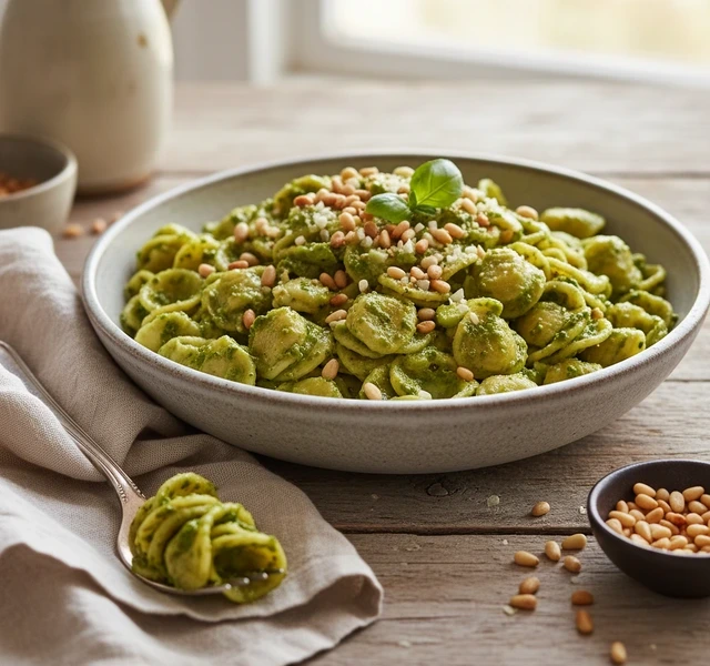 Creamy Avocado Pesto Pasta by Sinyasthecookingdad