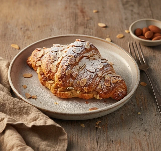 Classic Almond Croissants by Yaydadcooking