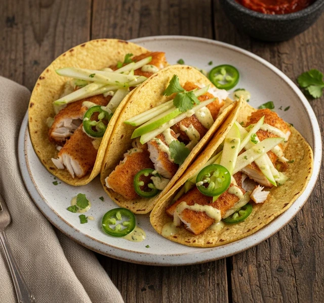 Homemade Fish Tacos by Matmackan