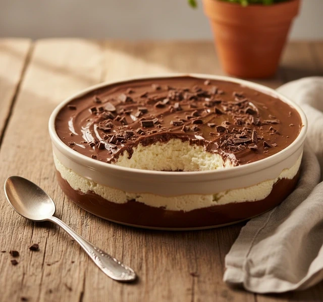 Triple Chocolate Farmers Cheese Dessert by Vikacookstory