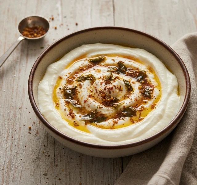 Dahi Tadka Recipe by Kraviings