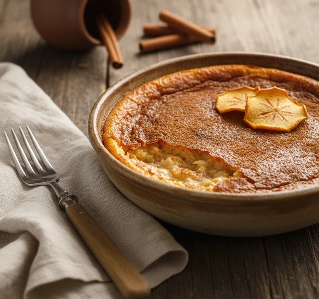 Three-Ingredient Persimmon Pudding by Soheila Ghezelbash