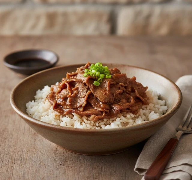 Shabu-Inspired Beef Rice Bowls by Nourishmentnutrition