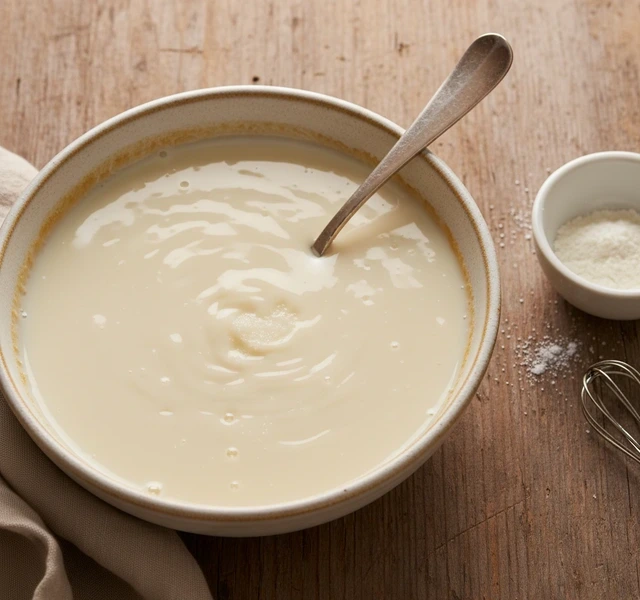 Homemade Sweetened Condensed Milk by Queengsrecipes