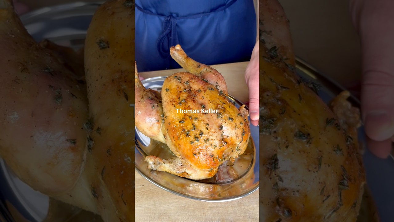Thomas Keller's Simple Roast Chicken by Ben Maxwell