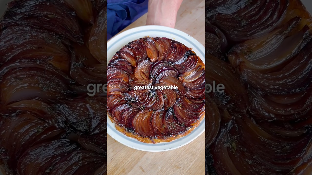 Caramelized Onion Tarte Tatin by Ben Maxwell