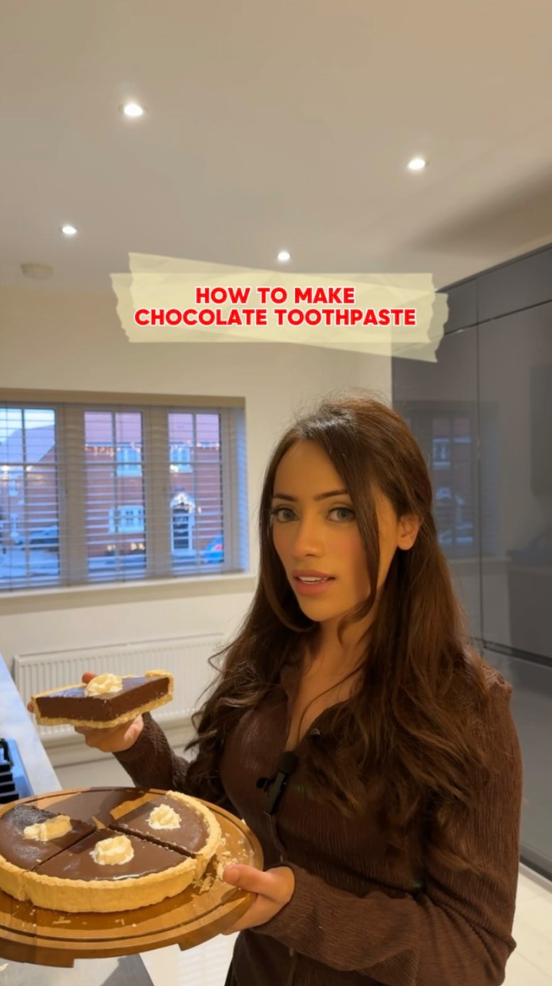 Chocolate Toothpaste Tart by Reemaislam
