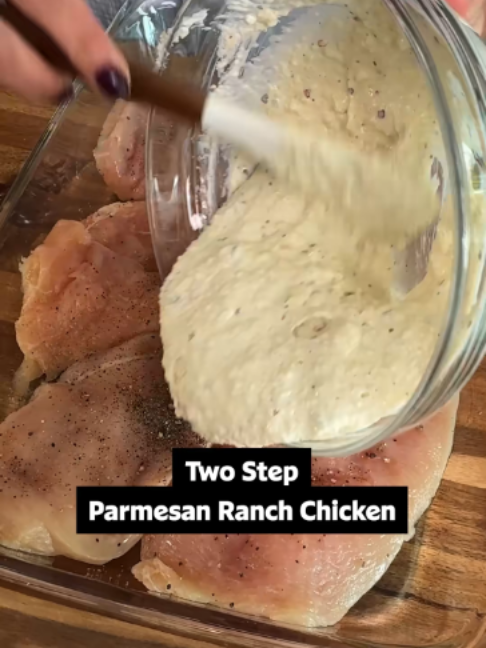 Creamy Parmesan Ranch Chicken Bake by Taurian S
