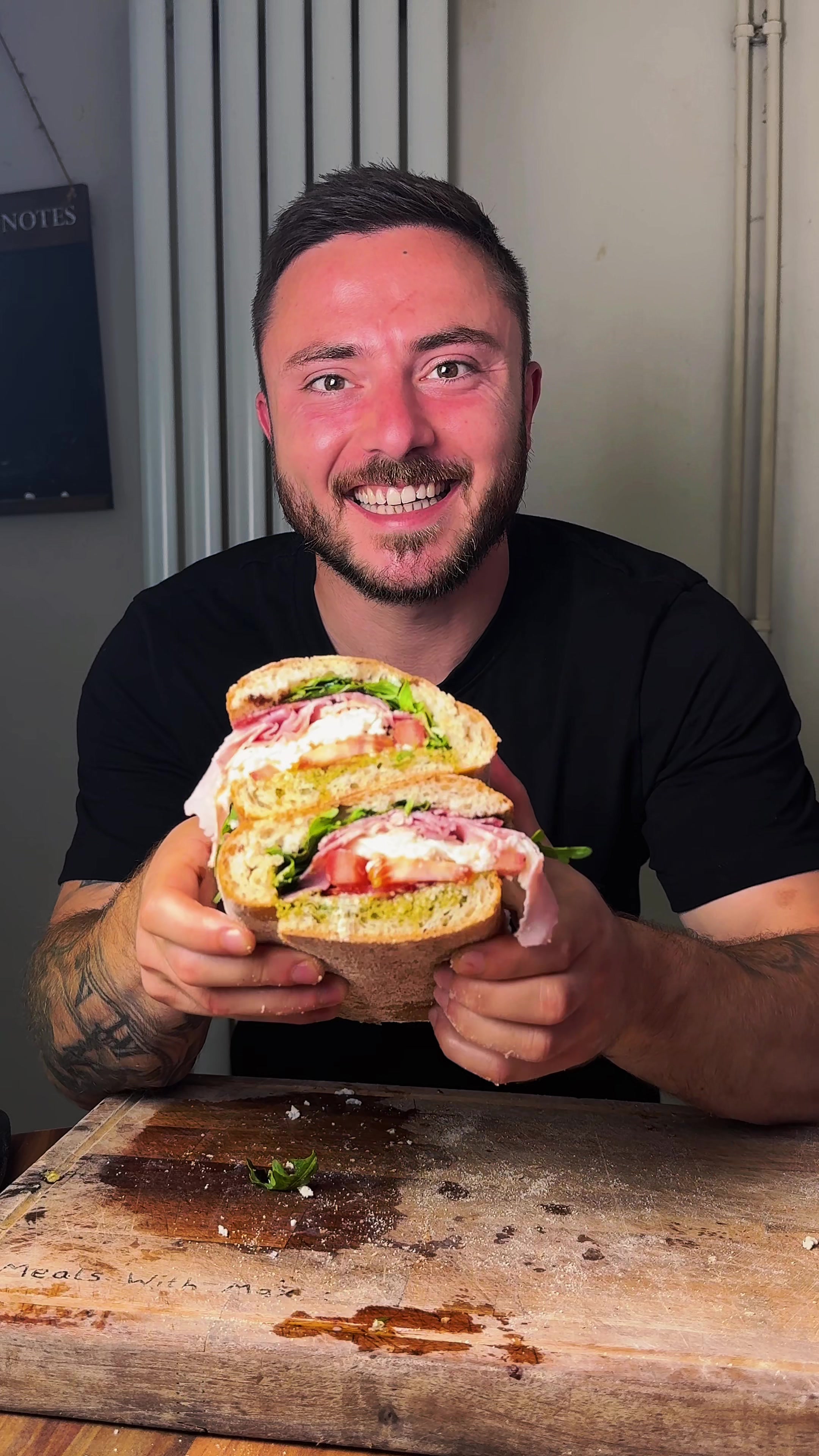 Italian Ciabatta Sandwich by Meals With Max