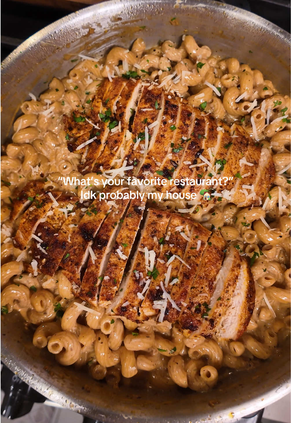 Creamy Parmesan Chicken Pasta by Kayla Nasara