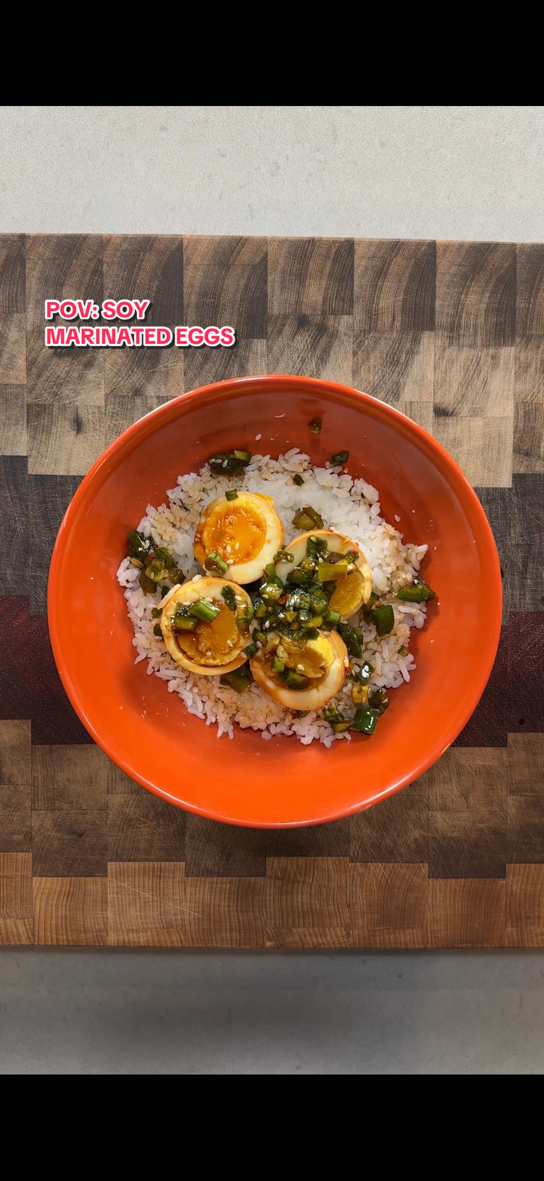 Soy Marinated Drunken Eggs by Youknwbrandon