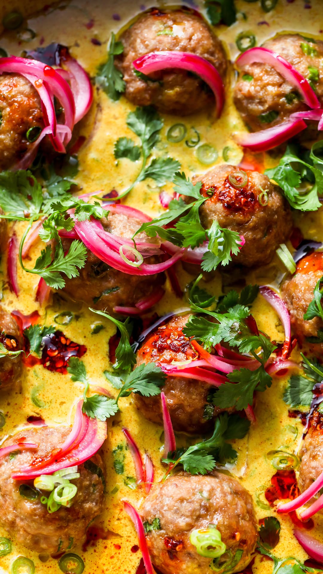 Satay-Inspired Chicken Meatballs by Jamievespamsrd