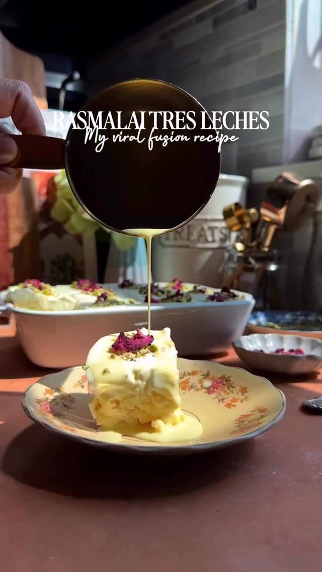 Rasmalai Tres Leches Cake by Mygourmetstory