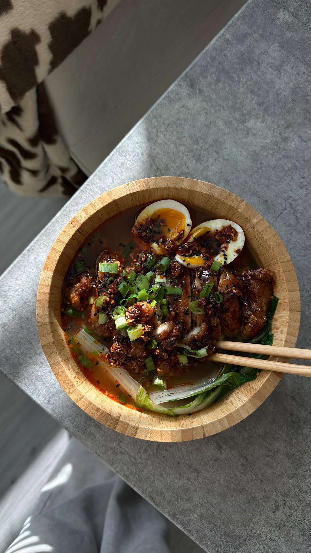 Sticky Chicken Protein Ramen by Carlyycamilla