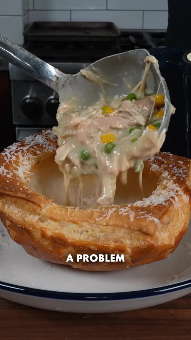 Reverse Chicken Pot Pie by Stephen Cusato