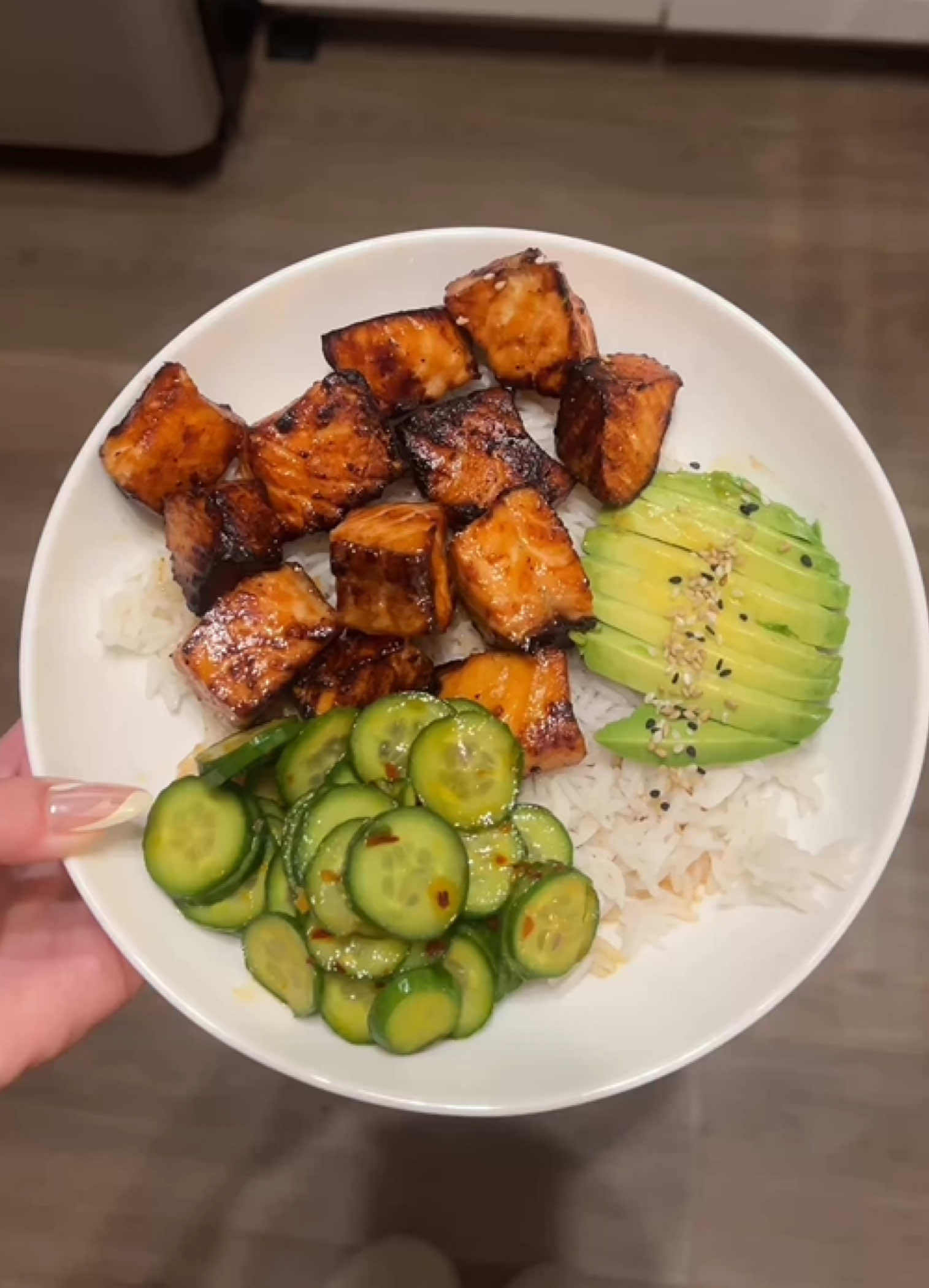 Salmon Bowl by Ash