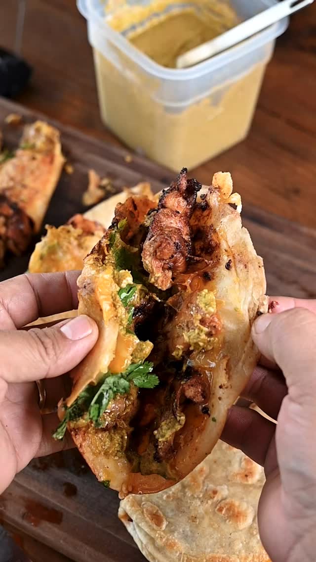Chipotle Honey Chicken Tacos by Bkyardeats