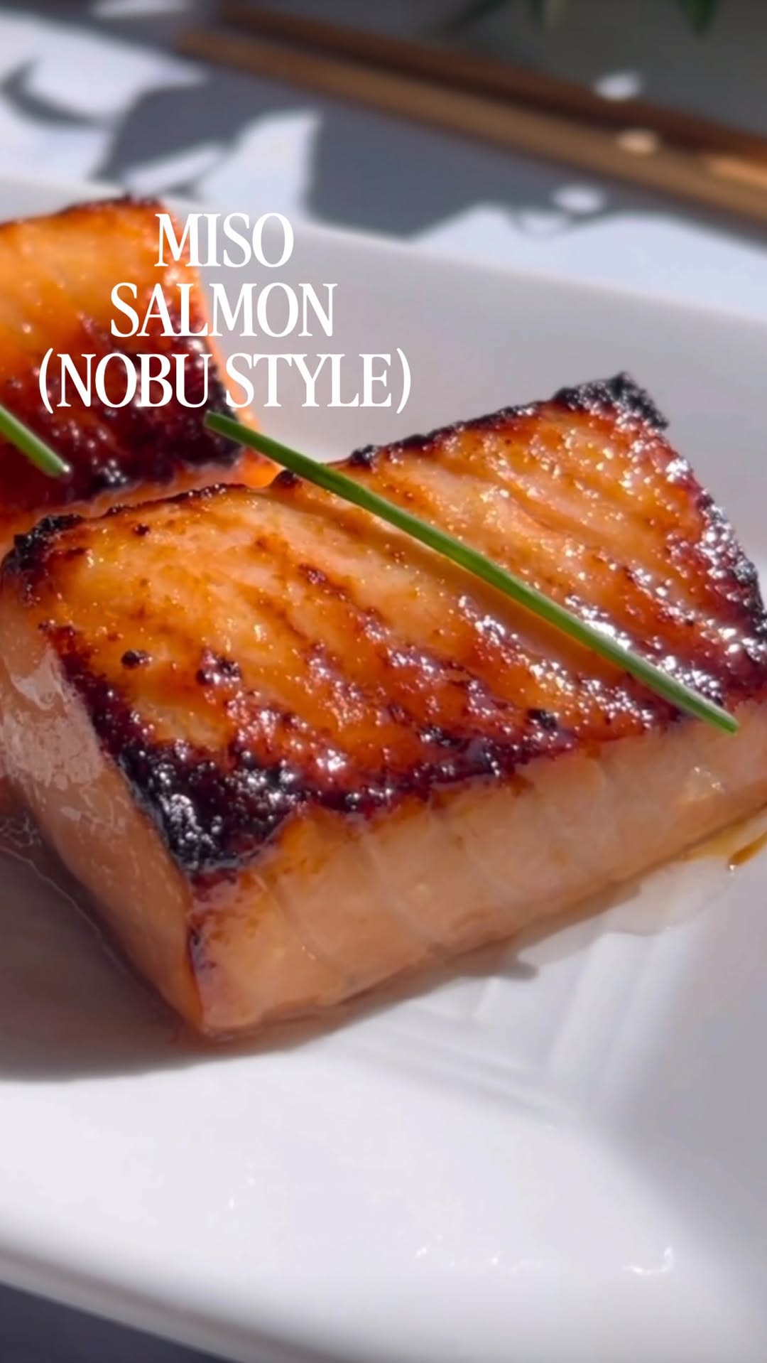 Nobu-Style Miso Salmon by Nadia Aidi