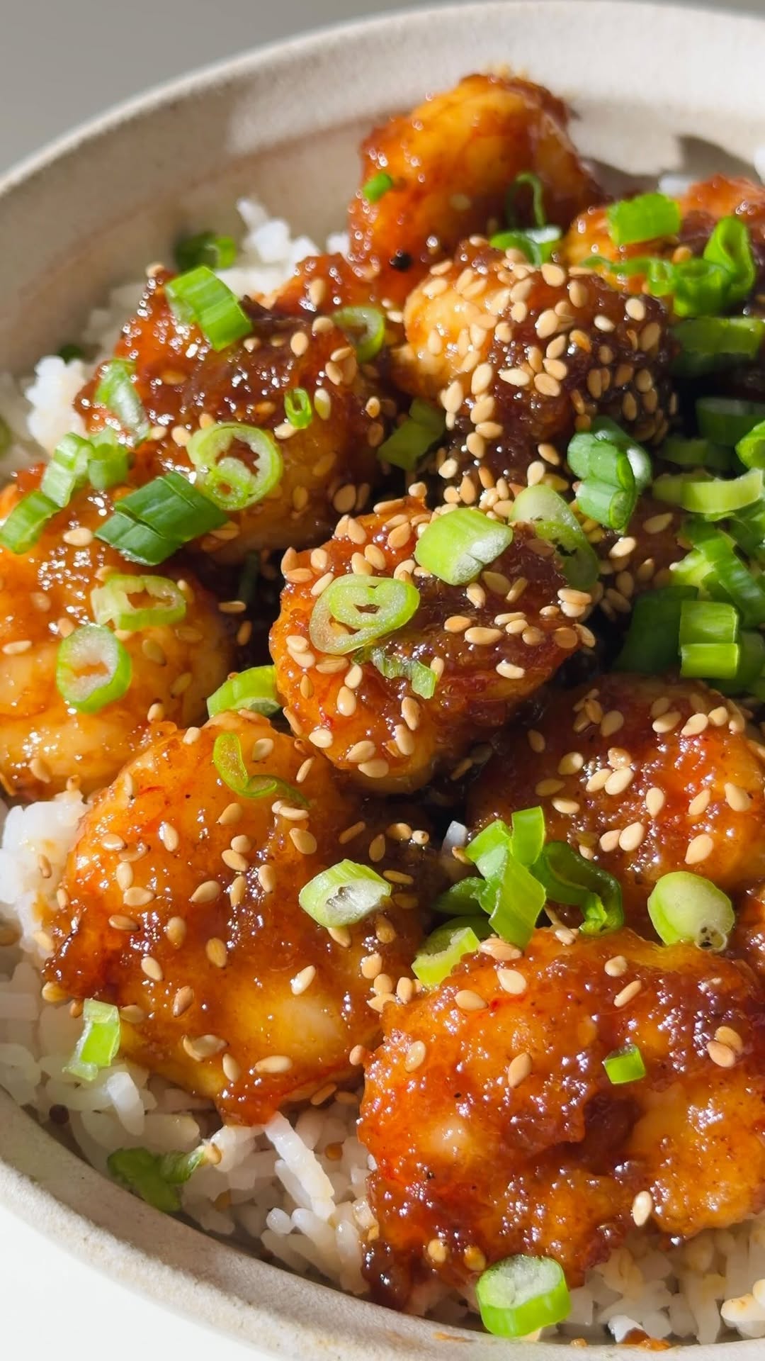 Hot Honey Garlic Shrimp by Mydarr
