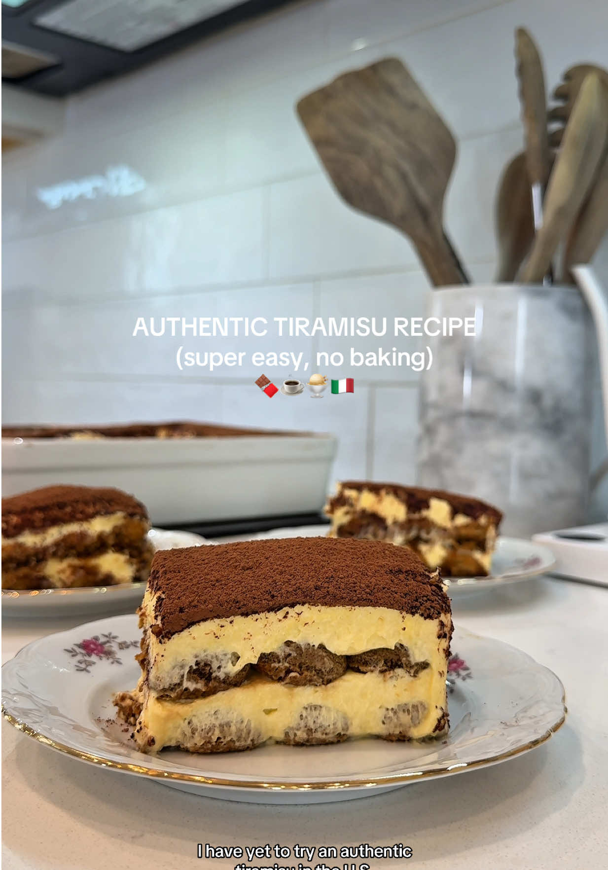 Authentic Italian Tiramisu by Elizabethwu