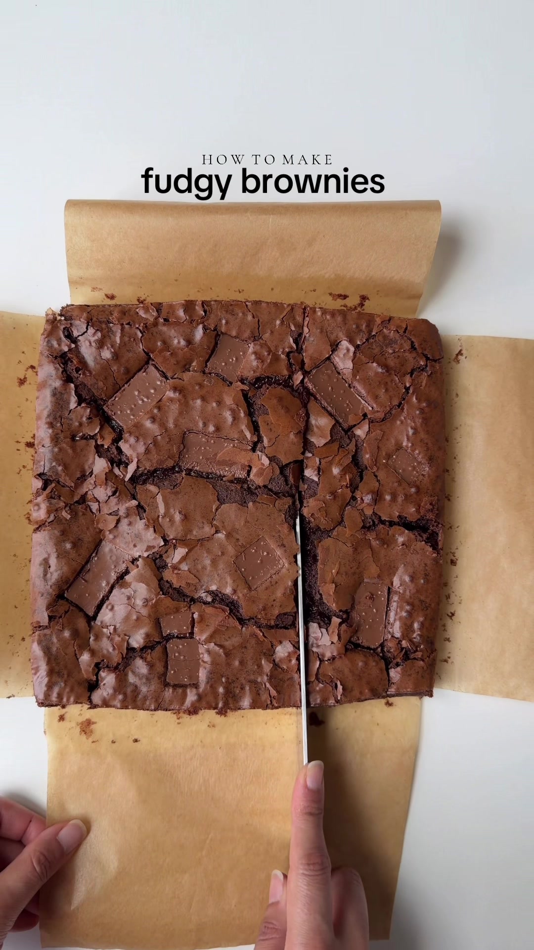 Crinkle Top Fudgy Brownies by Iramsfoodstory