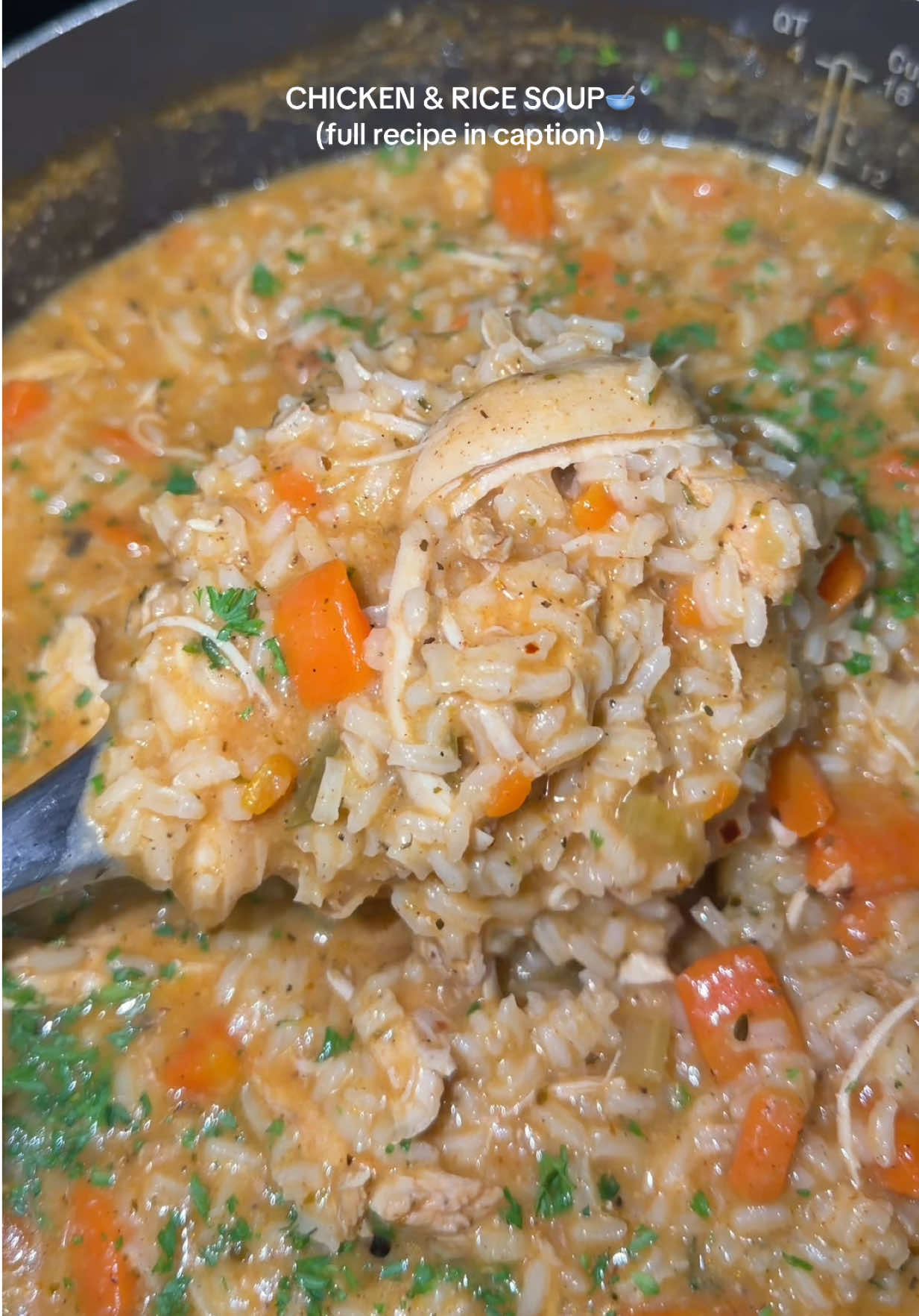 Creamy Chicken & Rice Soup by Jaaliyahs
