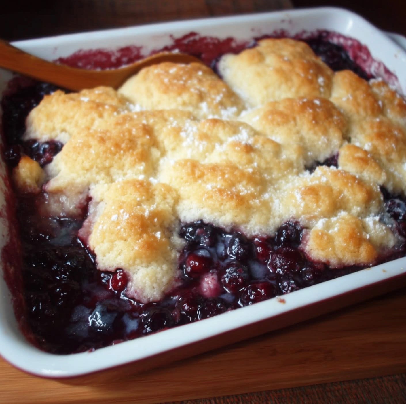 Classic Blueberry Cobbler by Tiktokfoodgame