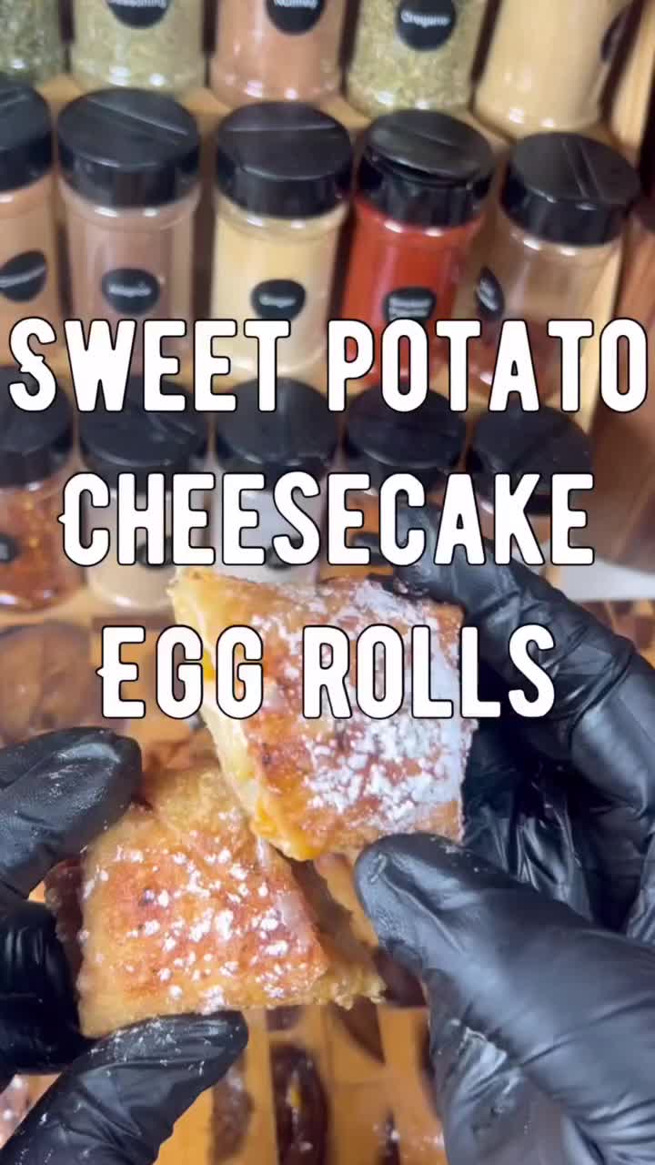Sweet Potato Cheesecake Eggrolls by Cowboychrisdorrah